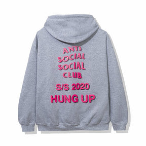 Anti-Social Social Club "Hung Up" Grey Hoodie