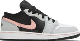 Air Jordan 1 Low "Black Grey Pink" (GS)