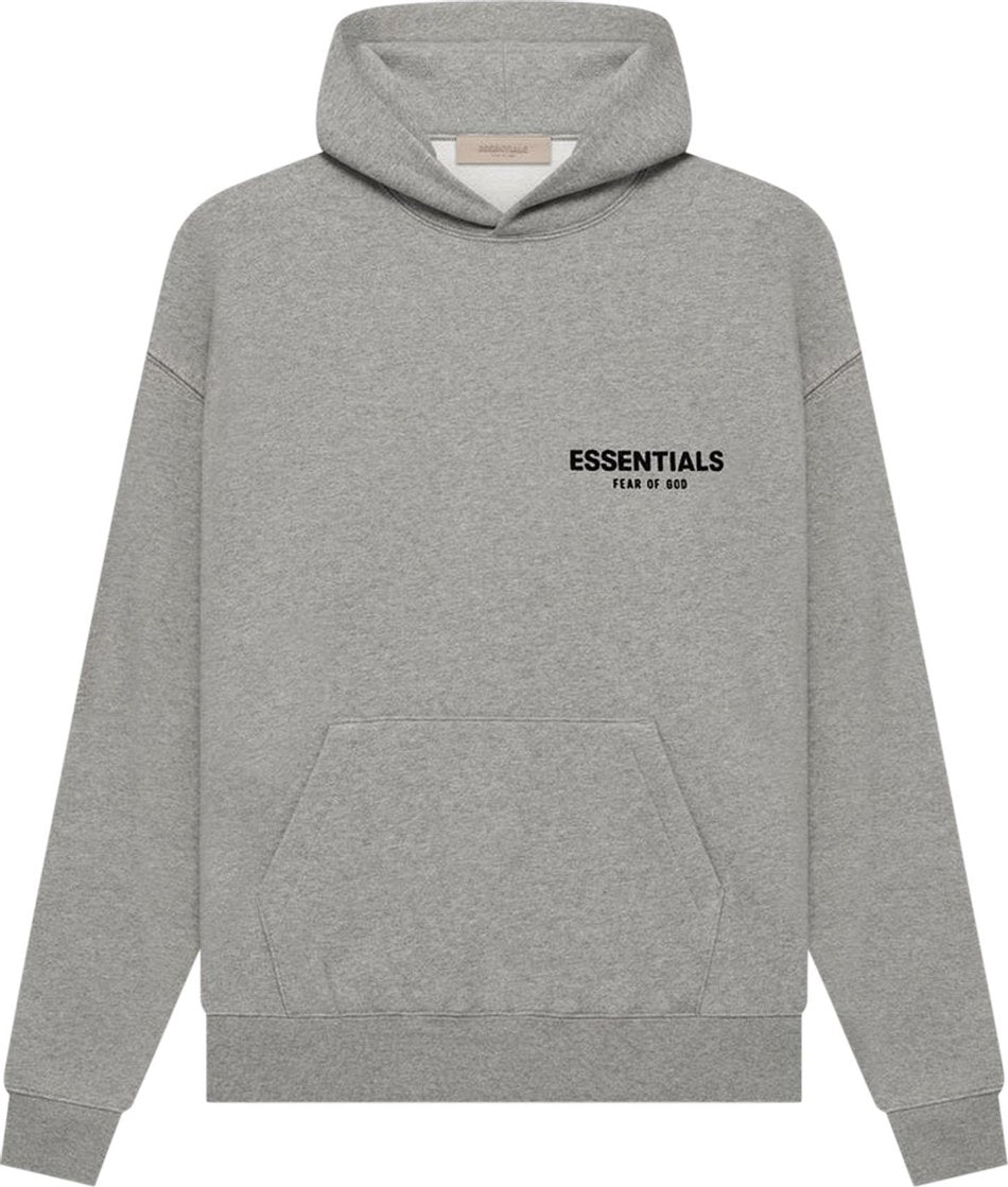 Fear of God Essentials Hoodie (SS22) Dark Oatmeal