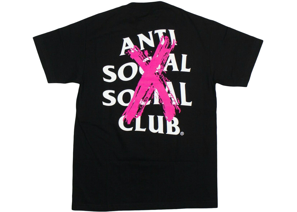 Anti Social Social Club Cancelled T-shirt Black