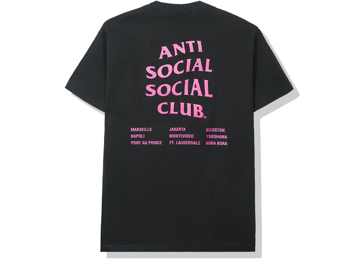 Anti Social Social Club Med Black Tee