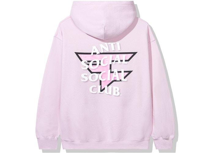 Anti-Social Social Club "Faze" Pink Hoodie