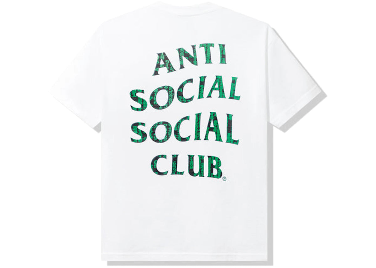 Anti Social Social Club Glitch T-shirt White