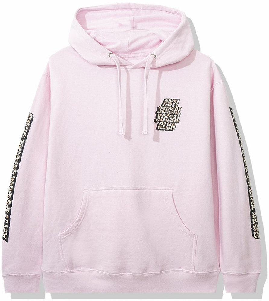 Anti-Social Social Club "Kittie" Pink Hoodie