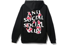 Anti-Social Social Club "Kkoch" Black Hoodie