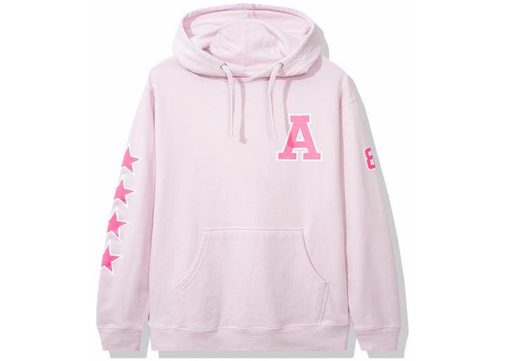 Anti-Social Social Club "Sports" Pink Hoodie