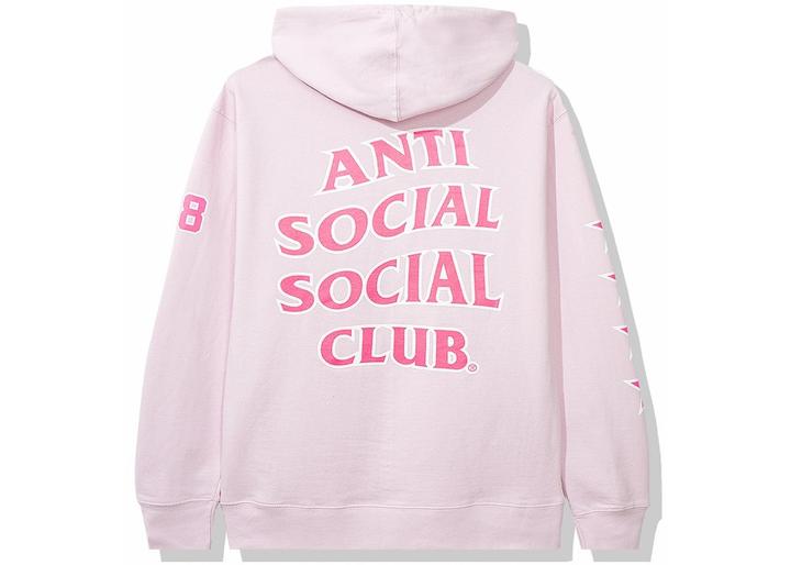 Anti-Social Social Club "Sports" Pink Hoodie