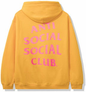 Anti-Social Social Club "Grove" Yellow Hoodie