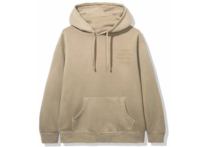 Anti-Social Social Club "Tone Deaf" Sand Hoodie