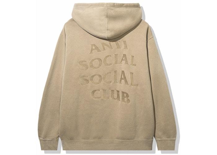 Anti-Social Social Club "Tone Deaf" Sand Hoodie