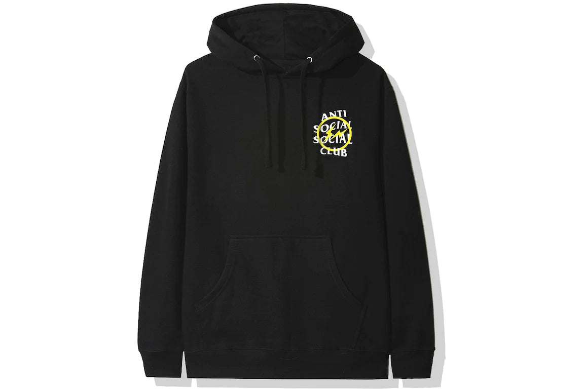 Anti Social Social Club "Fragment" Yellow Hoodie