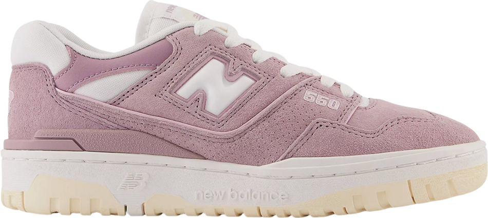 New Balance 550 Lilac Chalk Suede (W)