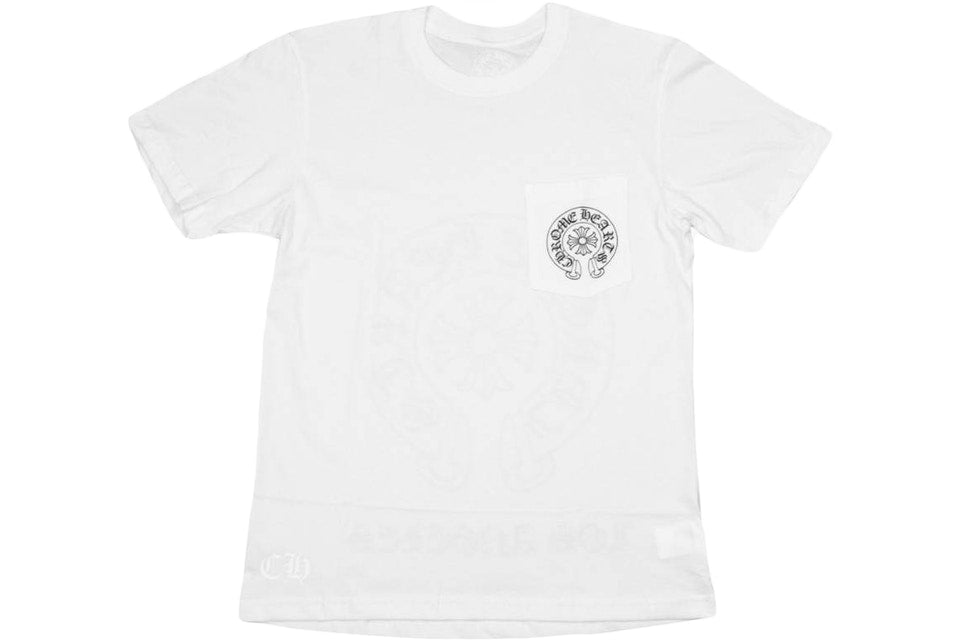 Chrome Hearts Horseshoe Pocket Tee White