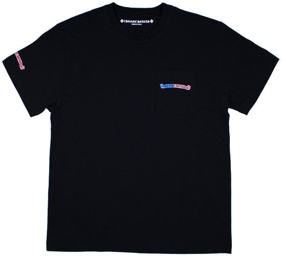 Chrome Hearts Matty Boy America Pocket Tee Black