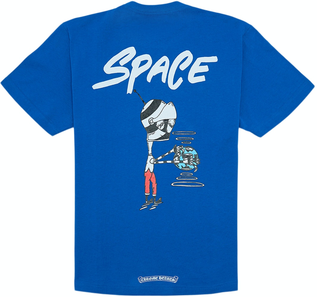 Chrome Hearts Matty Boy Space T-Shirt Blue