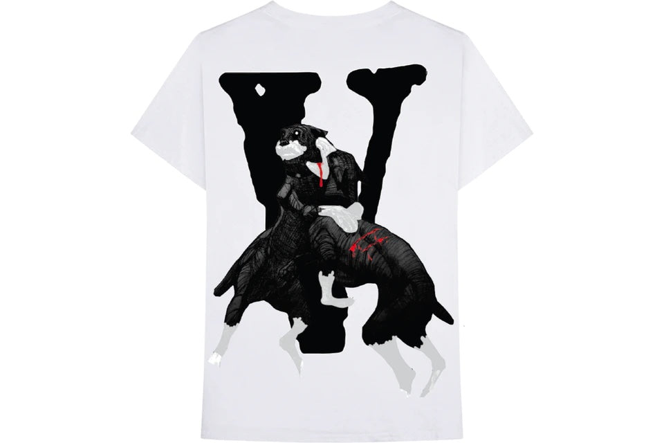 City Morgue x Vlone Dogs Tee White