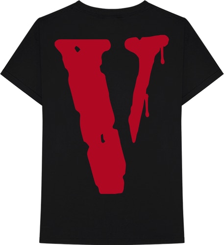 VLone x City Morgue Black Tee