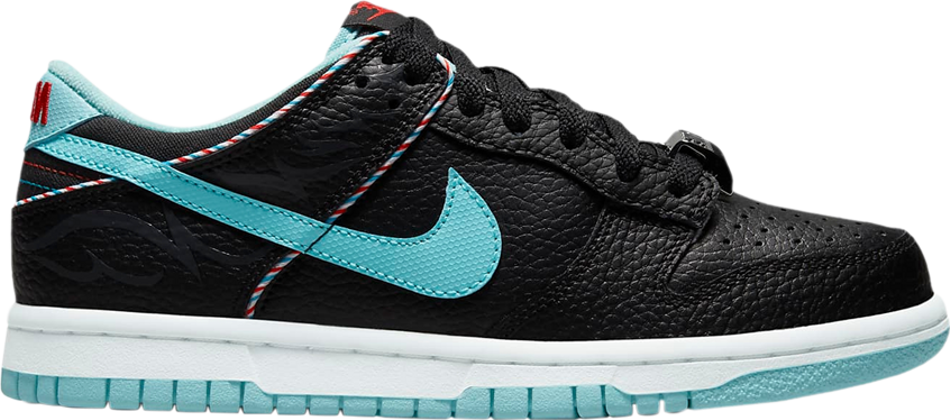 Nike Dunk Low SE "Barber Shop Black" (GS)