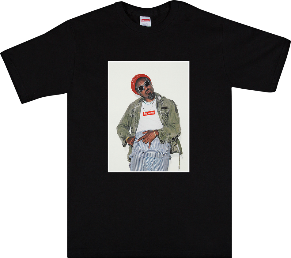 Supreme Andre 3000 Tee Black