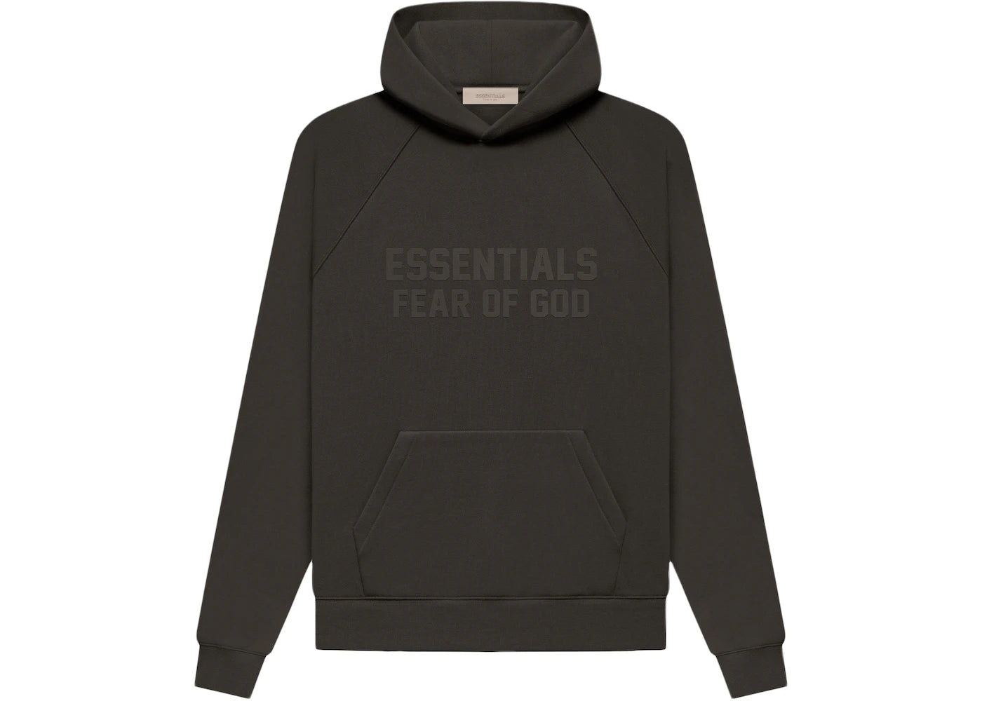 Fear of God Essentials Hoodie Off Black 2.0