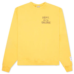 Gallery Dept. Art That Kills Reversible Crewneck Sweatshirt Yellow