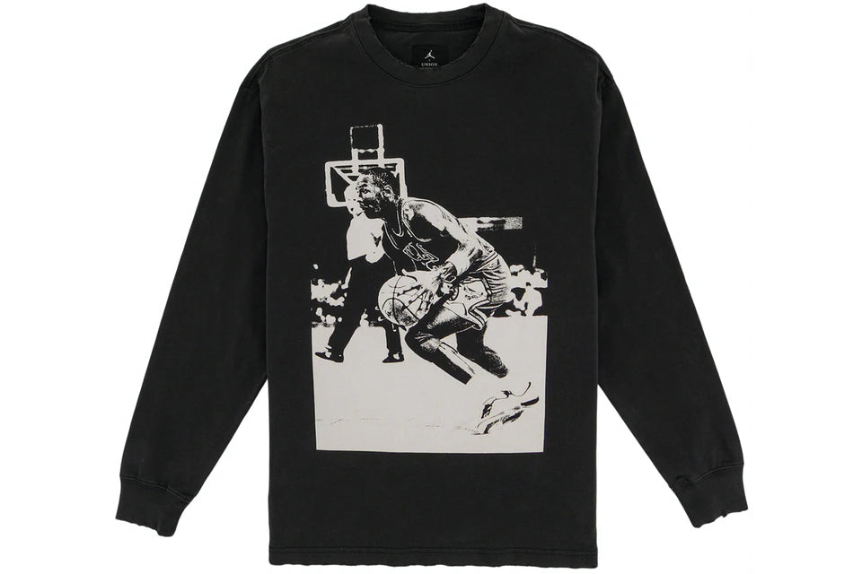 Jordan x Union M J L/S T-shirt Off Noir