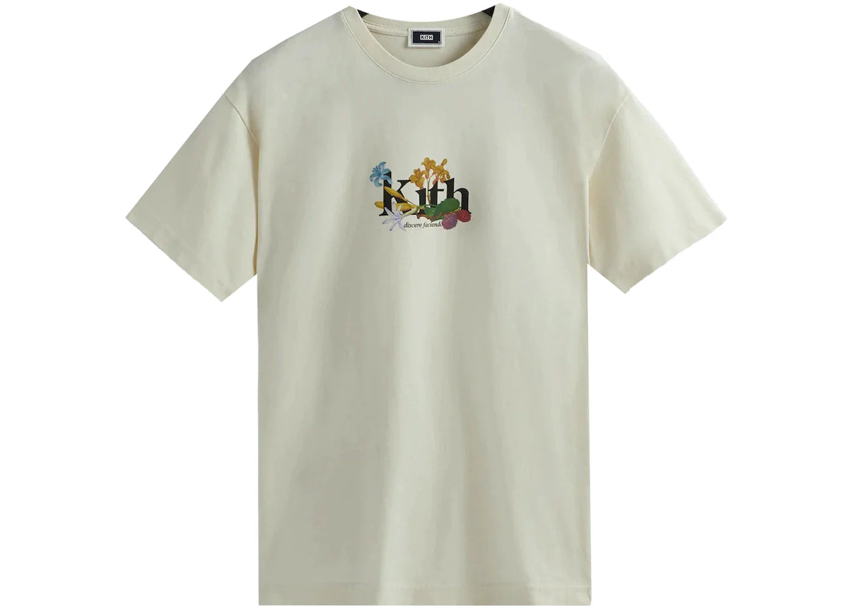 Kith Discere Faciendo Flowers and Berries T-Shirt Cream