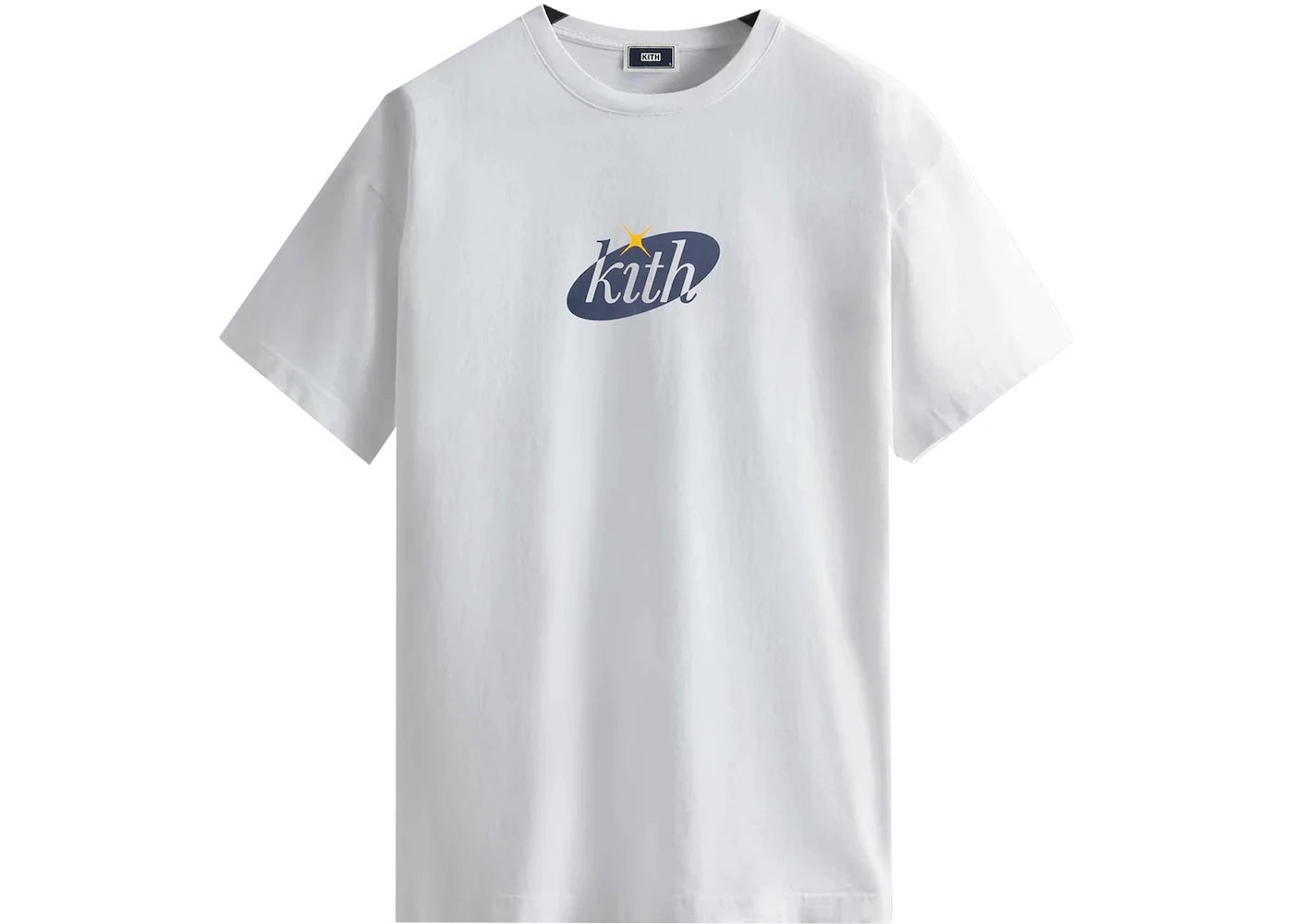 Kith Retro Logo Tee White