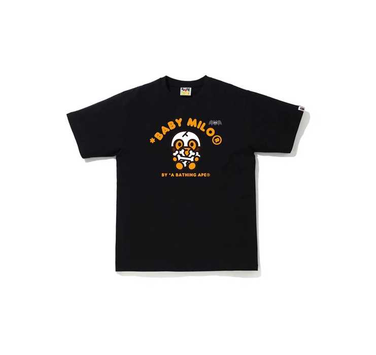 BAPE Halloween Skull Baby Milo Tee Black