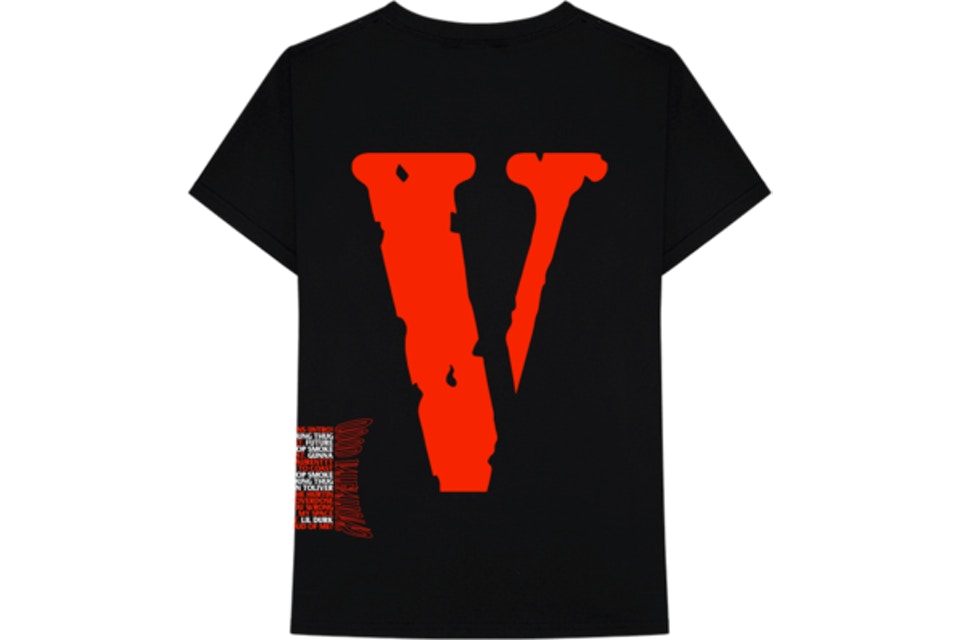 VLone x Nav "Bad Habits but Good Intentions" Black Tee