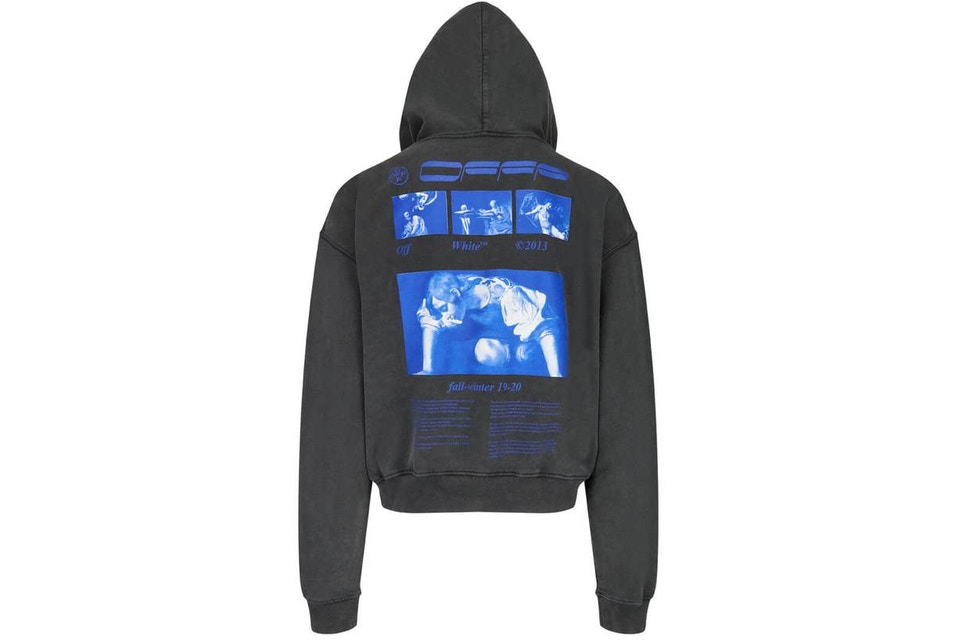 Off-White Hardcore Caravaggio Hoodie Black/Blue