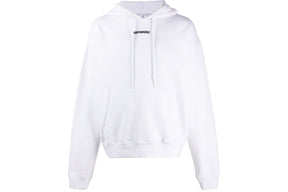 Off-White Oversize Fit Marker Arrows Hoodie White/Red