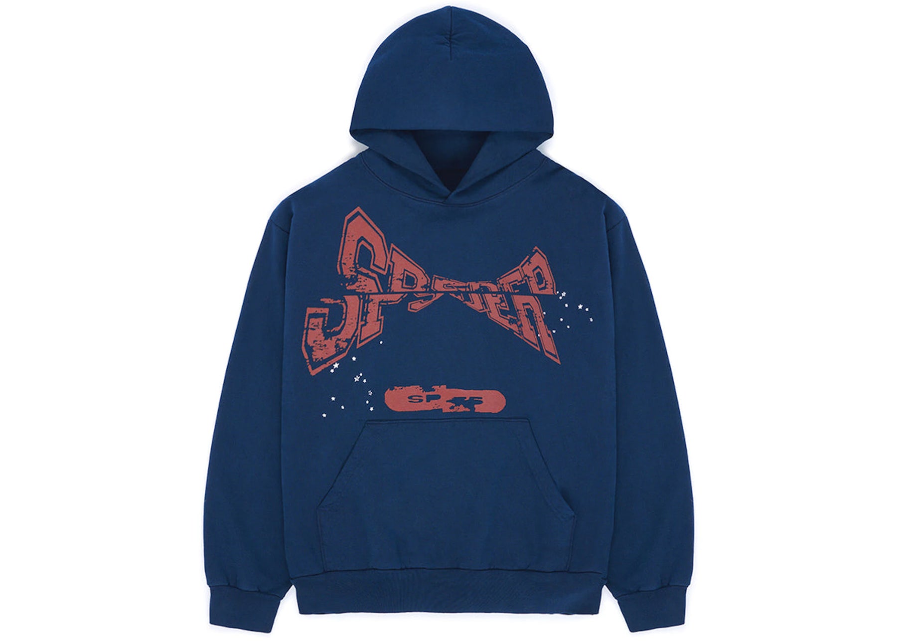 Sp5der Adult Sweatshirt Navy/Brown