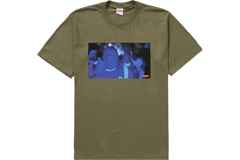 Supreme America Eats Its Young Tee Light Olive