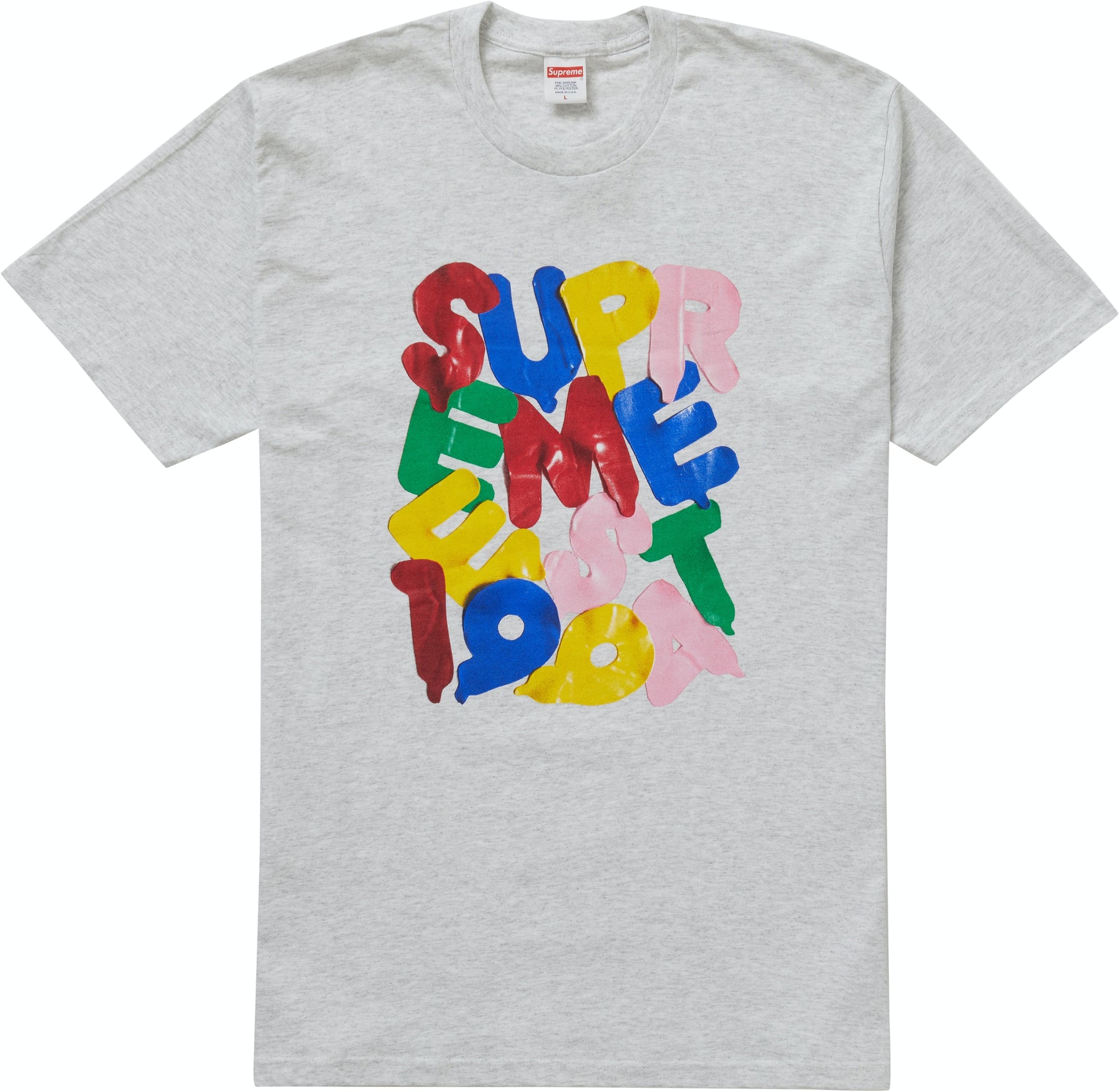 Supreme Balloons Tee Ash Grey