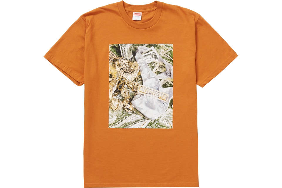 Supreme "Bling" Tee Burnt Orange