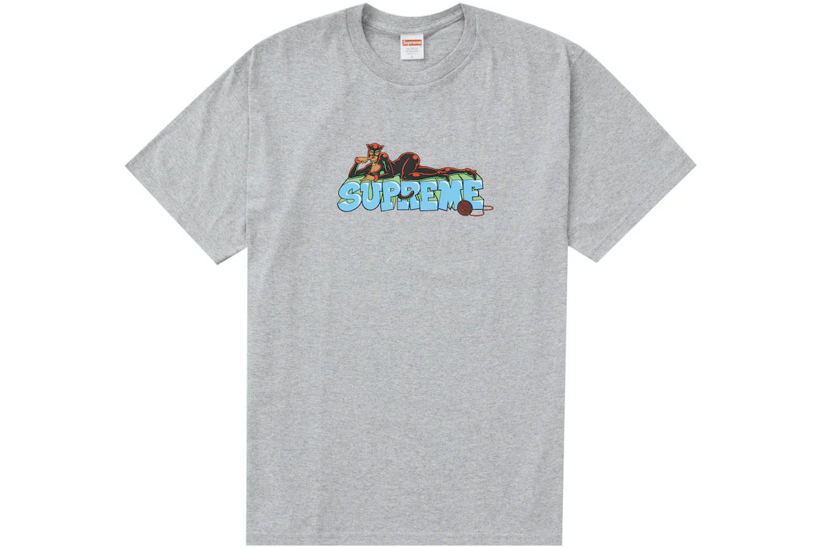 Supreme Catwoman Tee Heather Grey