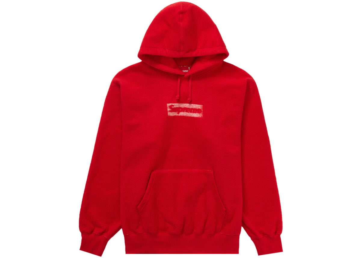 Supreme Inside Out Box Logo Hooded Sweatshirt Red