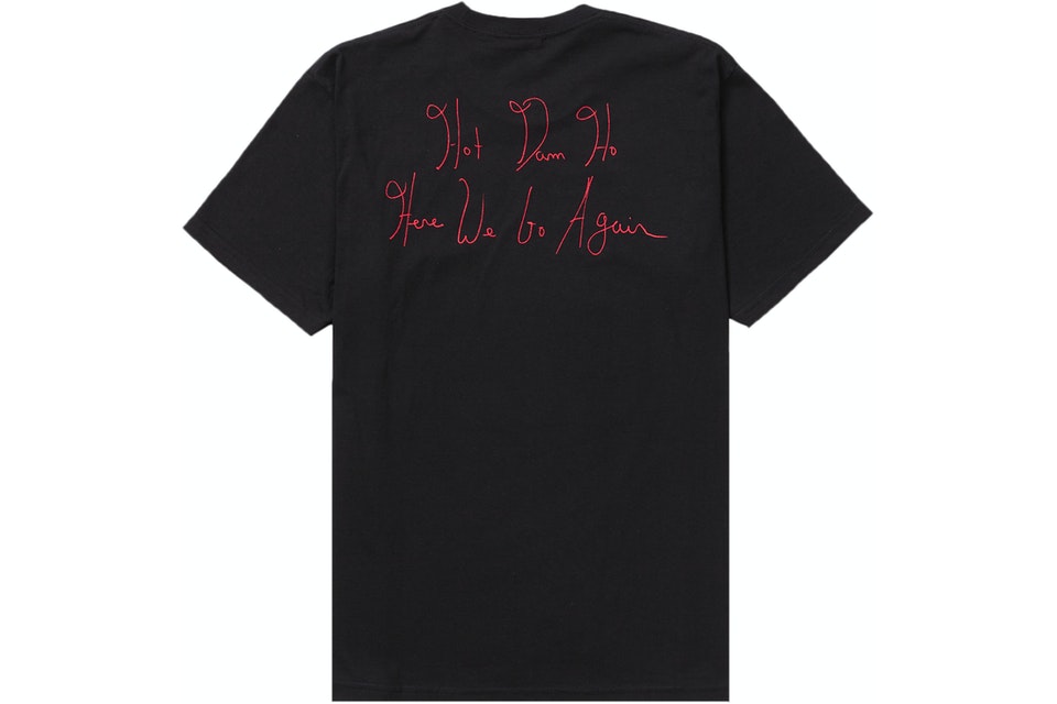 Supreme Lil Kim Tee Black