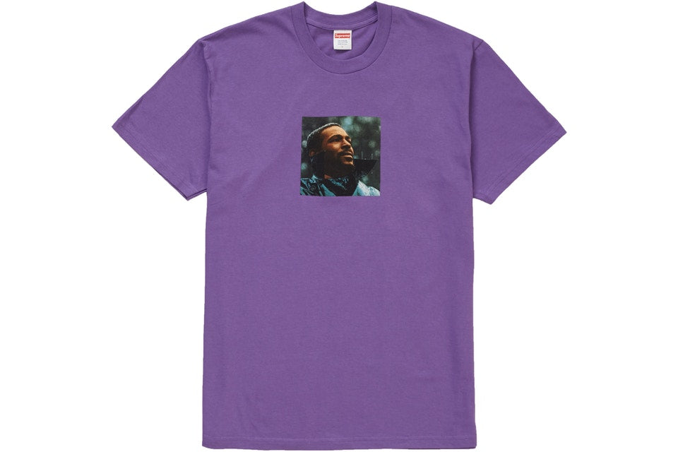 Supreme Marvin Gaye Tee Purple