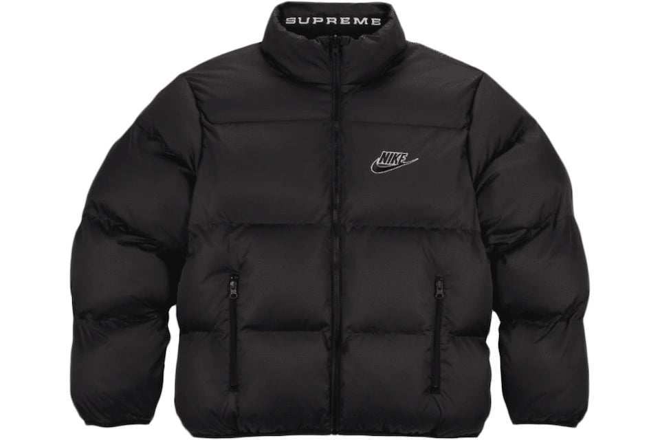 Supreme Nike Reversible Puffy Jacket Black