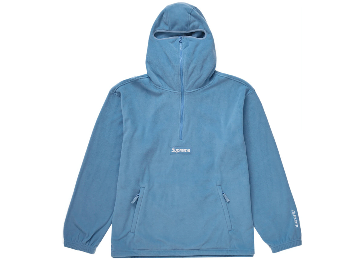 Supreme Polartec Facemask Half Zip Pullover Dusty Teal