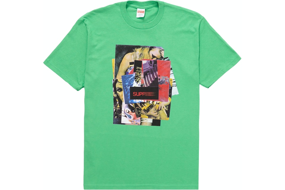 Supreme Stack Tee Green