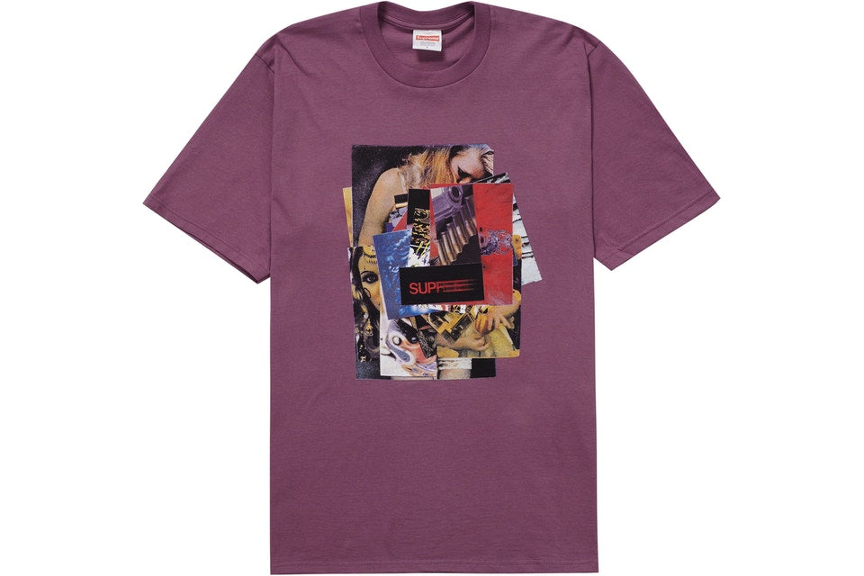 Supreme Stack Tee Plum