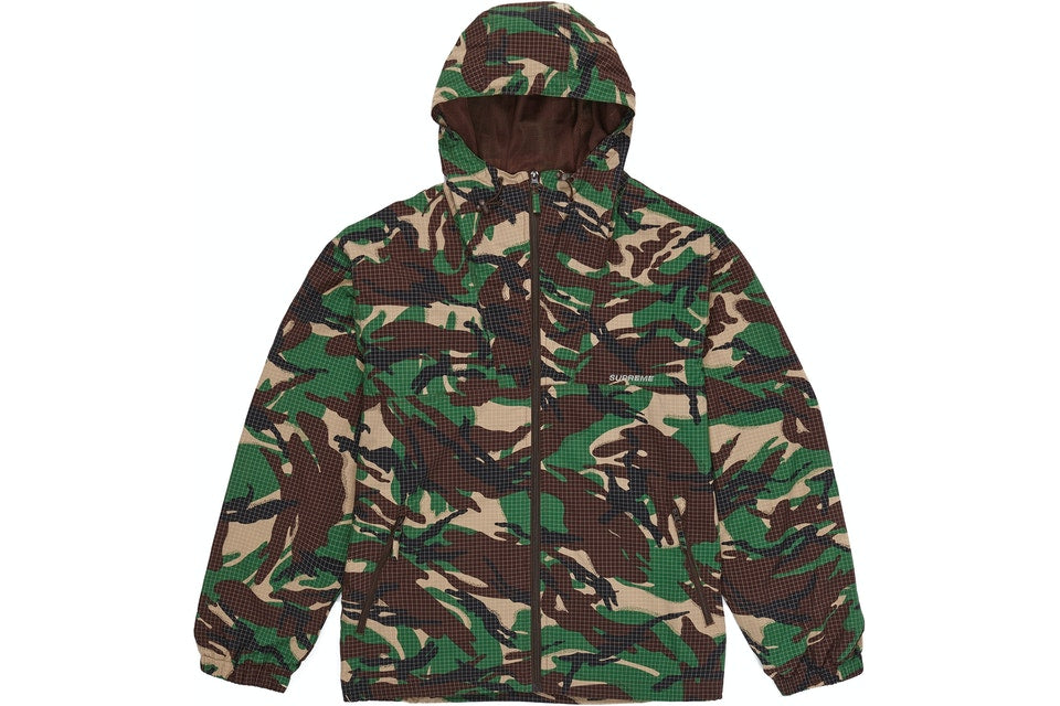 Supreme Support Unit Nylon Ripstop Jacket Swirl Camo