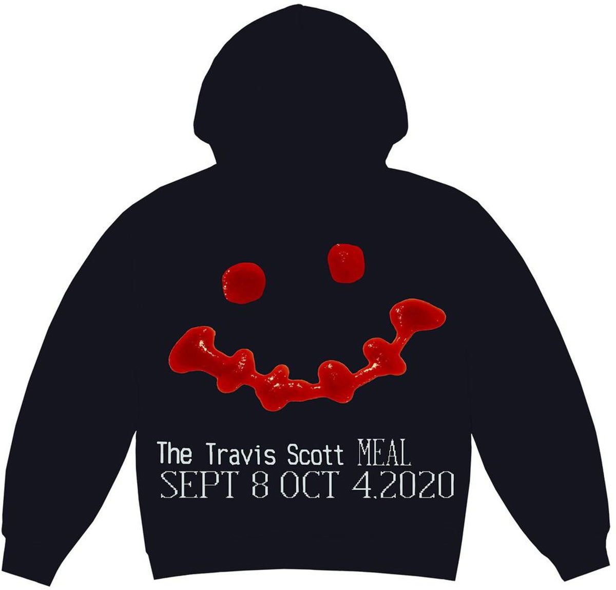 Travis Scott x CPFM 4 CJ Ketchup Hoodie Black