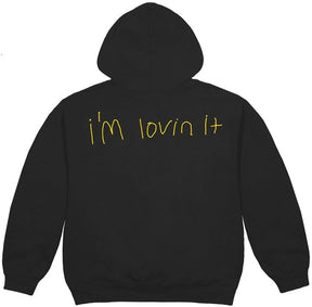 Travis Scott x McDonald's Billions Served Hoodie Washed Black