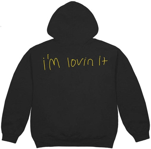 Travis Scott x McDonald's Billions Served Hoodie Washed Black