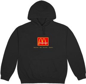 Travis Scott x McDonald's Billions Served Hoodie Washed Black