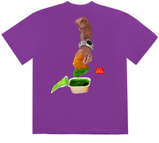 Travis Scott x McDonald's Cactus Sauce III T-Shirt Purple